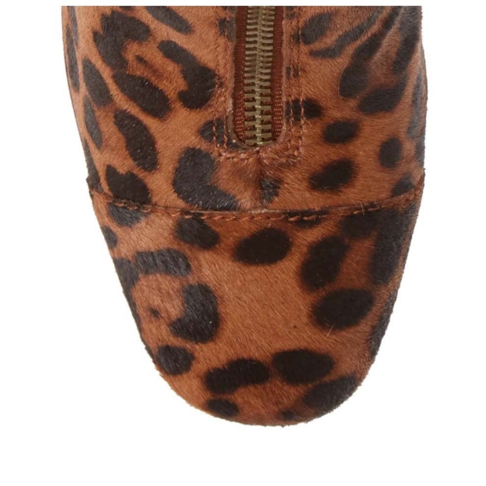 MADEWELL Front-Zip Leopard Boots - Picture 3 of 4
